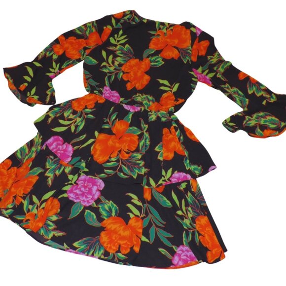 Express Dresses & Skirts - Express XS Black Floral dress
